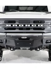 LOD Black Ops Shorty Winch Front Bumper Bare Steel Ford Bronco 2021-2022                                     - BFB2100 - Image 4