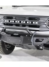 LOD Black Ops Shorty Winch Front Bumper Bare Steel Ford Bronco 2021-2022                                     - BFB2100 - Image 5