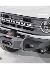 LOD Black Ops Shorty Winch Front Bumper Bare Steel Ford Bronco 2021-2022                                     - BFB2100 - Image 7
