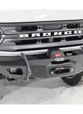 LOD Black Ops Shorty Winch Front Bumper Bare Steel Ford Bronco 2021-2022                                     - BFB2100 - Image 10