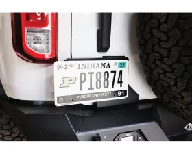 LoD Offroad Rear License Plate Door Mount Black Powder Coated Ford Bronco 2021-2022