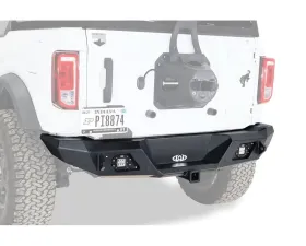 LoD Offroad Destroyer Rear Bumper Only Bare Steel Ford Bronco 2021-2022