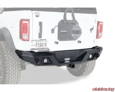 LoD Offroad Destroyer Rear Bumper Only Bare Steel Ford Bronco 2021-2022 - BRB2100