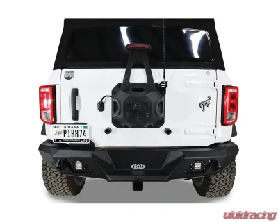 LoD Offroad Destroyer Rear Bumper Only Bare Steel Ford Bronco 2021-2022 - BRB2100