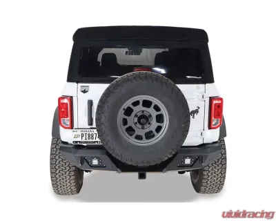 LoD Offroad Destroyer Rear Bumper Only Bare Steel Ford Bronco 2021-2022 - BRB2100