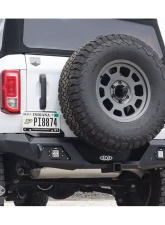LoD Offroad Destroyer Rear Bumper Only Bare Steel Ford Bronco 2021-2022                                     - BRB2100 - Image 2