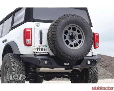 LoD Offroad Destroyer Rear Bumper Only Bare Steel Ford Bronco 2021-2022 - BRB2100