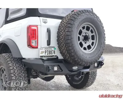 LoD Offroad Destroyer Rear Bumper Only Bare Steel Ford Bronco 2021-2022 - BRB2100