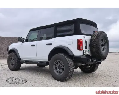 LoD Offroad Destroyer Rear Bumper Only Bare Steel Ford Bronco 2021-2022 - BRB2100