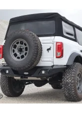 LoD Offroad Destroyer Rear Bumper Only Bare Steel Ford Bronco 2021-2022                                     - BRB2100 - Image 8