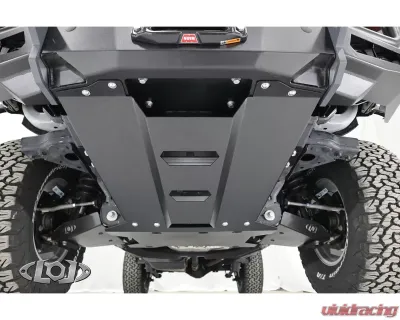 LOD Black Ops Front Bumper Skid Plate Bare Steel Ford Bronco 2021-2022 - BSP2100