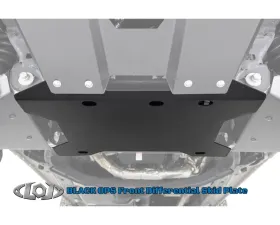 LOD Black Ops Front Differential Skid Plate Bare Steel Ford Bronco 2021-2022