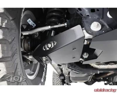 LOD Black Ops Front A-Arm Skid Plates Pair Black Powder Coated Ford Bronco 2021-2022 - BSP2105