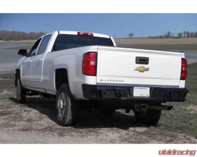 LOD Rear Signature Series Bumper Compatiable With Reverse Sensors Black Texture Chevrolet Silverado 2500 | 3500 2015-2019 - CRB1005