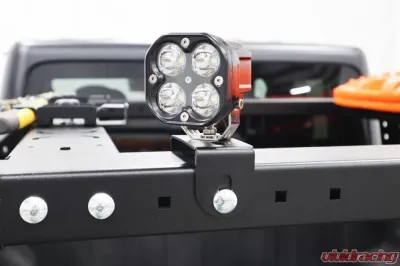 LoD Offroad Black Ops Bed Rack Black Powder Coated Accessory Mount Jeep Gladiator JT Destroyer 4-Door 2020-2022 - JAM2021