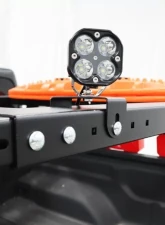 LoD Offroad Black Ops Bed Rack Black Powder Coated Accessory Mount Jeep Gladiator JT Destroyer 4-Door 2020-2022                                     - JAM2021 - Image 2