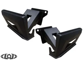 LOD Destroyer Bed Sliders Pair Black Powder Coated Jeep Gladiator 2020-2022