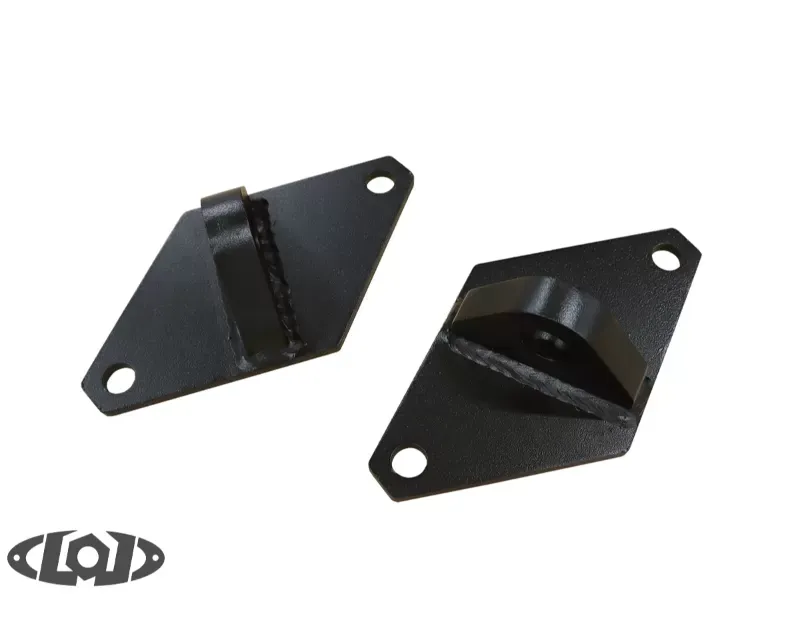 LOD Destroyer D-Ring Mounts Pair Black Powder Coated Jeep Gladiator 2020-2022 - JDR2061