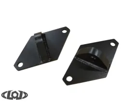 LOD Destroyer D-Ring Mounts Pair Black Powder Coated Jeep Gladiator 2020-2022