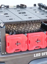 LoD Offroad Black Ops Bed Rack Black Powder Coated Floor Kit Jeep Gladiator JT Destroyer 4-Door 2020-2022                                     - JFK2021 - Image 2