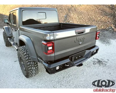 LOD Destroyer Rear Bumper Black Powder Coated Jeep Gladiator 2020-2022 - JRB2001