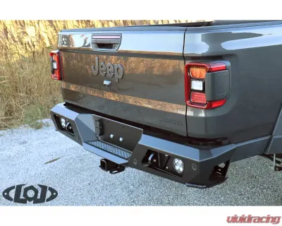 LOD Destroyer Rear Bumper Black Powder Coated Jeep Gladiator 2020-2022 - JRB2001