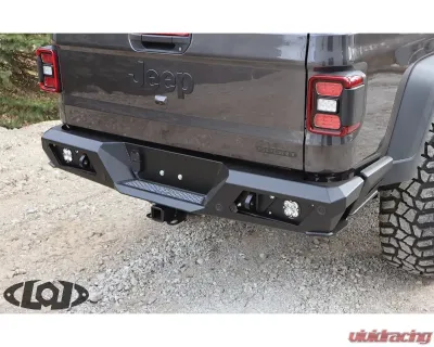 LOD Destroyer Rear Bumper Black Powder Coated Jeep Gladiator 2020-2022 - JRB2001
