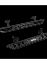 LOD Frame Mounted 2 Door Rocksliders Black Powder Coated Jeep JK Wrangler 2007-2017                                     - JRS0721 - Image 3