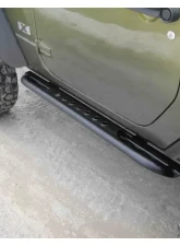 LOD Frame Mounted 2 Door Rocksliders Black Powder Coated Jeep JK Wrangler 2007-2017                                     - JRS0721 - Image 3