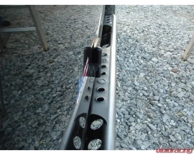 LOD Signature Series Frame Mounted 4 Door Rocksliders Black Powder Coated Jeep JL Wrangler 2018-2022 - JRS1841