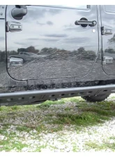 LOD Signature Series Frame Mounted 4 Door Rocksliders Black Powder Coated Jeep JL Wrangler 2018-2022                                     - JRS1841 - Image 6