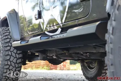 LoD Offroad Bare Steel Destroyer 4-Door Rocksliders Jeep JT Gladiator 2020-2022 - JRS2004