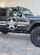 LoD Offroad Bare Steel Destroyer 4-Door Rocksliders Jeep JT Gladiator 2020-2022                                     - JRS2004 - Image 4