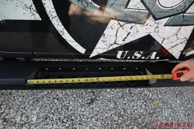 LoD Offroad Black Powder Coated Destroyer 4-Door Rocksliders Jeep JT Gladiator 2020-2022 - JRS2014