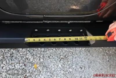 LoD Offroad Black Powder Coated Destroyer 4-Door Rocksliders Jeep JT Gladiator 2020-2022 - JRS2014