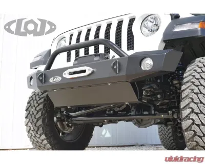 LOD Signature Series Mid Width | Full Width Bolt On Skid Plate Black Powder Coated Jeep JL Wrangler 2018-2022 - JSP1841