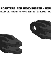 LOD Roadmaster Black Tow Bar Adapters Jeep Wrangler | Ford Bronco 1987-2022                                     - JTB0740 - Image 2