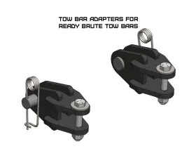 LOD Ready Brute Black Tow Bar Adapter Jeep Wrangler | Ford Bronco 1987-2022