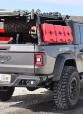 LoD Offroad Black Ops Bed Rack Black Powder Coated Tire Carrier Mount Jeep Gladiator JT Destroyer 4-Door 2020-2022                                     - JTC2021 - Image 7