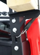 LoD Offroad Black Ops Bed Rack Black Powder Coated Tie Downs Jeep Gladiator JT Destroyer 4-Door 2020-2022                                     - JTD2021 - Image 4