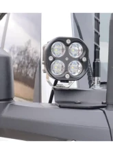 LOD Black Texture Black Ops Single A Pillar Base Light Mount Ford Bronco 2021-2022                                     - BLM2103 - Image 6