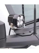 LOD Black Texture Black Ops Single A Pillar Base Light Mount Ford Bronco 2021-2022                                     - BLM2103 - Image 3