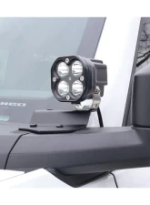 LOD Black Texture Black Ops Single A Pillar Base Light Mount Ford Bronco 2021-2022                                     - BLM2103 - Image 6