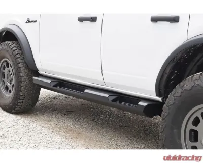 LOD Black Texture Destroyer 4 Door Rocksliders Ford Bronco 2021-2022 - BRS2114