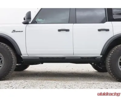 LOD Black Texture Destroyer 4 Door Rocksliders Ford Bronco 2021-2022 - BRS2114