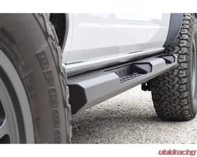 LOD Black Texture Destroyer 4 Door Rocksliders Ford Bronco 2021-2022 - BRS2114