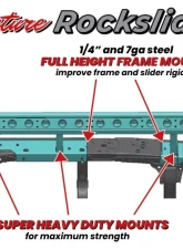 LOD Bare Steel Signature Series 4 Door Rocksliders Ford Bronco 2021-2022                                     - BRS2140 - Image 6