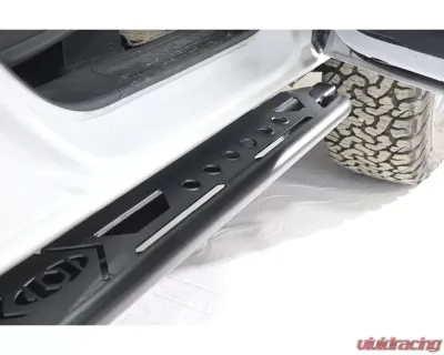 LOD Black Texture Signature Series 4 Door Rocksliders Ford Bronco 2021-2022 - BRS2141