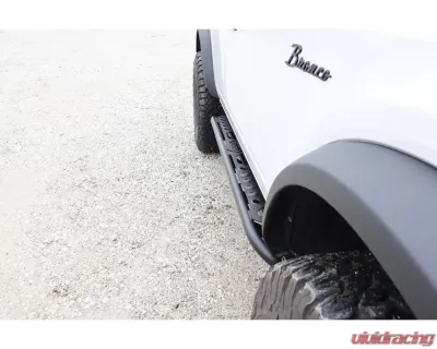 LOD Black Texture Signature Series 4 Door Rocksliders Ford Bronco 2021-2022 - BRS2141