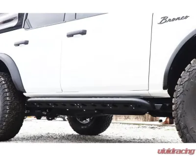 LOD Black Texture Signature Series 4 Door Rocksliders Ford Bronco 2021-2022 - BRS2141